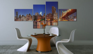 Tablou - Night panorama - NYC - Img 4