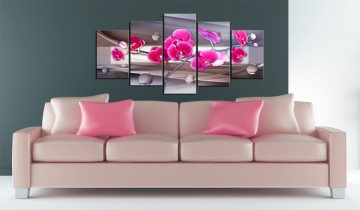 Tablou - Orchid on a subdued background - Img 2