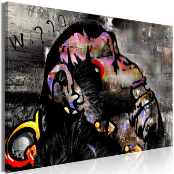 Tablou - Pensive Monkey (1 Part) Wide - Img 1