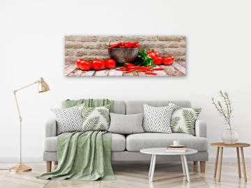 Tablou - Red Vegetables (1 Part) Brick Narrow - Img 4