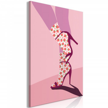 Tablou - Strawberry Socks (1 Part) Vertical - Img 1