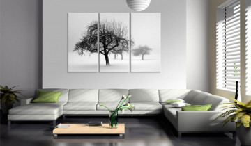Tablou - Trees submerged in white - Img 2