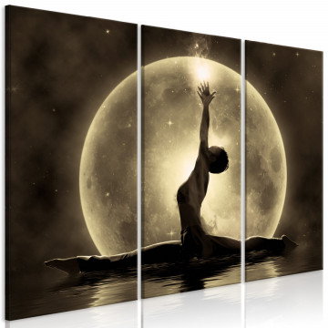 Tablou - Twine (3 Parts) Golden - Img 1