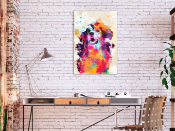 Tablou - Watercolor Dog (1 Part) Vertical - Img 2