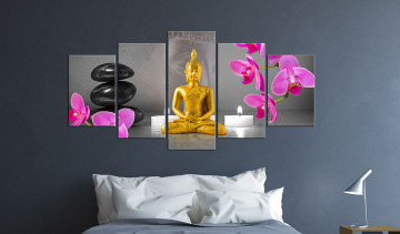 Tablou - Zen: golden Buddha - Img 4