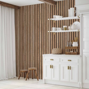 Tapet - Dark Walnut Slats - Img 7