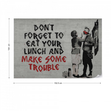 Banksy Graffiti Photo Wallpaper Wall Mural - Img 10