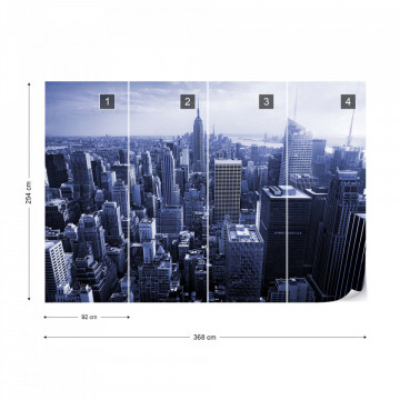 Empire State Building – Vedere de Ansamblu, Albastru - Img 12