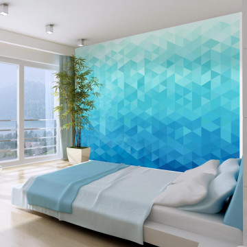 Fototapet - Azure pixel - Img 1