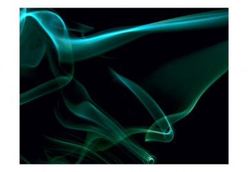 Fototapet - Blue smoke waves - Img 2