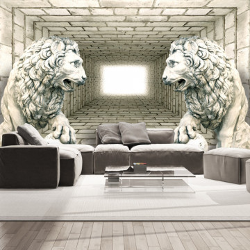 Fototapet - Chamber of lions - Img 1