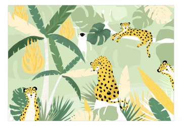 Fototapet - Cheetahs in the Jungle - First Variant - Img 2