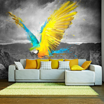 Fototapet - Exotic parrot - Img 1