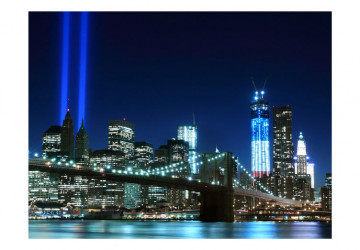 Fototapet - Floodlights over NYC - Img 2