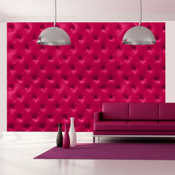 Fototapet - Fuchsia rhombuses - Img 1