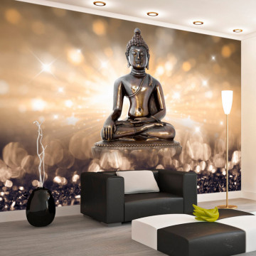 Fototapet - Golden Enlightenment - Img 1