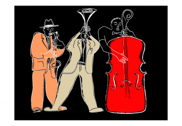 Fototapet - musical instruments (jazz) - Img 2