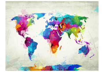 Fototapet - The map of happiness - Img 2