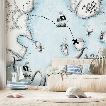 Fototapet - Treasure Map - Img 1