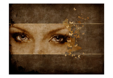 Fototapet - Woman and butterflies - Img 4