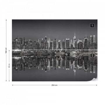 New York – Reflexie în Apă, Alb-Negru - Img 9