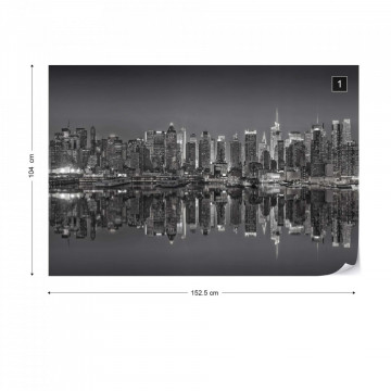 New York – Reflexie în Apă, Alb-Negru - Img 13