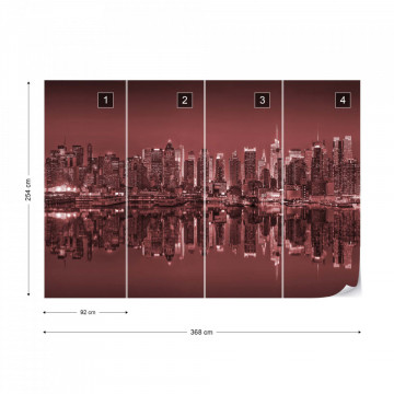 New York – Reflexie în Apă, Roșu - Img 8