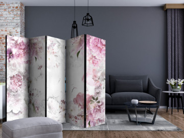 Paravan - Dancing peonies II [Room Dividers] - Img 2