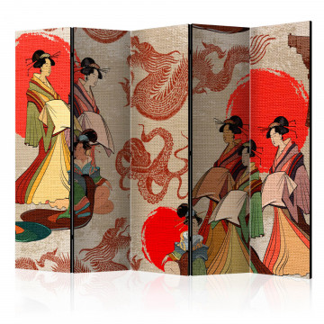 Paravan - Geishas II [Room Dividers] - Img 1