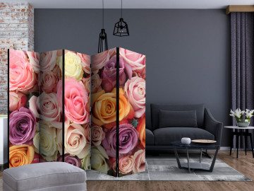 Paravan - Pastel roses II [Room Dividers] - Img 2