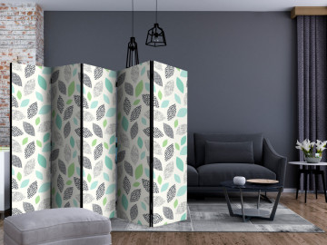 Paravan - Patterned Leaves II [Room Dividers] - Img 2