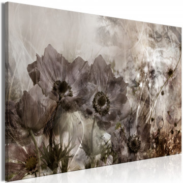 Tablou - Anemones in Sepia (1 Part) Wide - Img 1