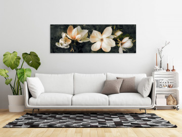 Tablou - Avant-Garde Magnolia (1 Part) Narrow Orange - Img 2