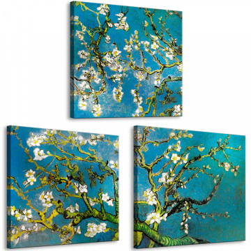 Tablou - Blooming Almond (3 Parts) - Img 1