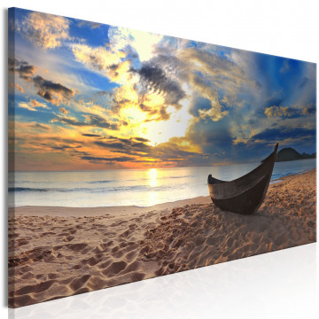 Tablou - Boat on the Beach (1 Part) Narrow - Img 1