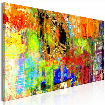 Tablou - Colourful Abstraction (1 Part) Narrow - Img 1