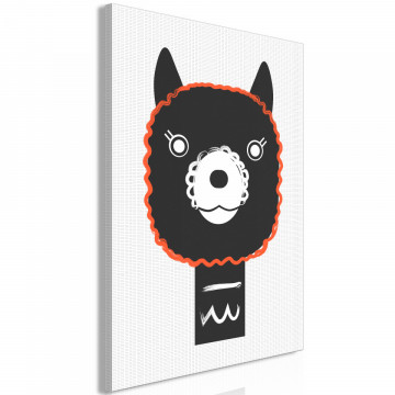 Tablou - Decorative Alpaca (1 Part) Vertical - Img 2