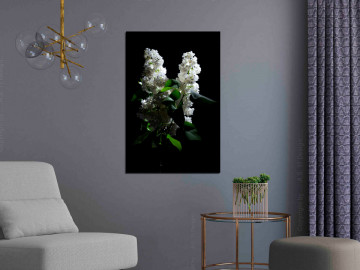 Tablou - Lilacs at Night (1 Part) Vertical - Img 2