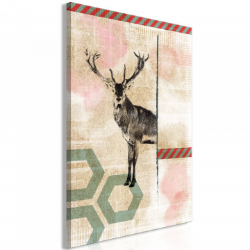 Tablou - Lost Deer (1 Part) Vertical - Img 1