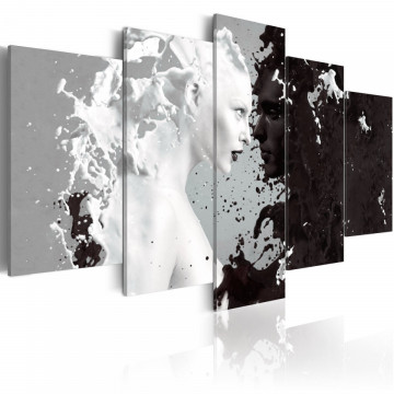 Tablou - Milk & Choco - 5 pieces - Img 1