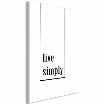 Tablou - Minimalistic Motto (1 Part) Vertical - Img 1