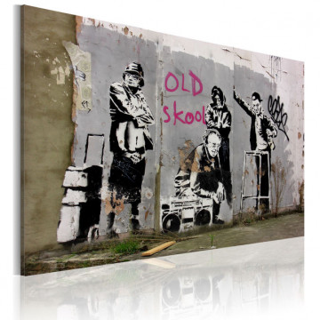 Tablou - Old school (Banksy) - Img 1