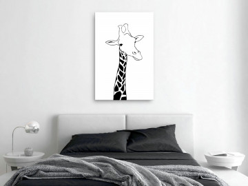 Tablou - Plaid Neck (1 Part) Vertical - Img 1
