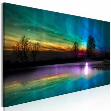 Tablou - Rainbow Aurora (1 Part) Narrow - Img 1