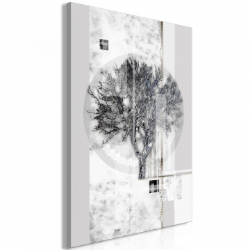 Tablou - Silver Tree (1 Part) Vertical - Img 2