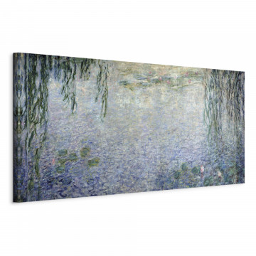 Tablou - Water Lilies: Two Weeping Willows - Img 1