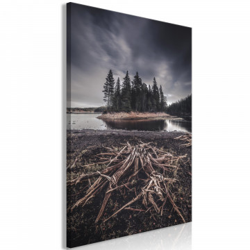 Tablou - Wooded Island (1 Part) Vertical - Img 1