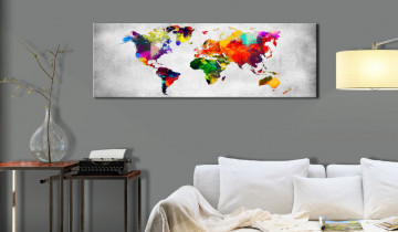 Tablou - World Map: Coloured Revolution - Img 2