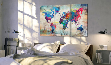 Tablou - World Maps: Modern Style - Img 2
