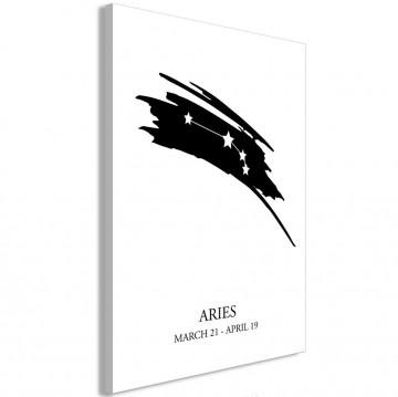 Tablou - Zodiac Signs: Aries (1 Part) Vertical - Img 1